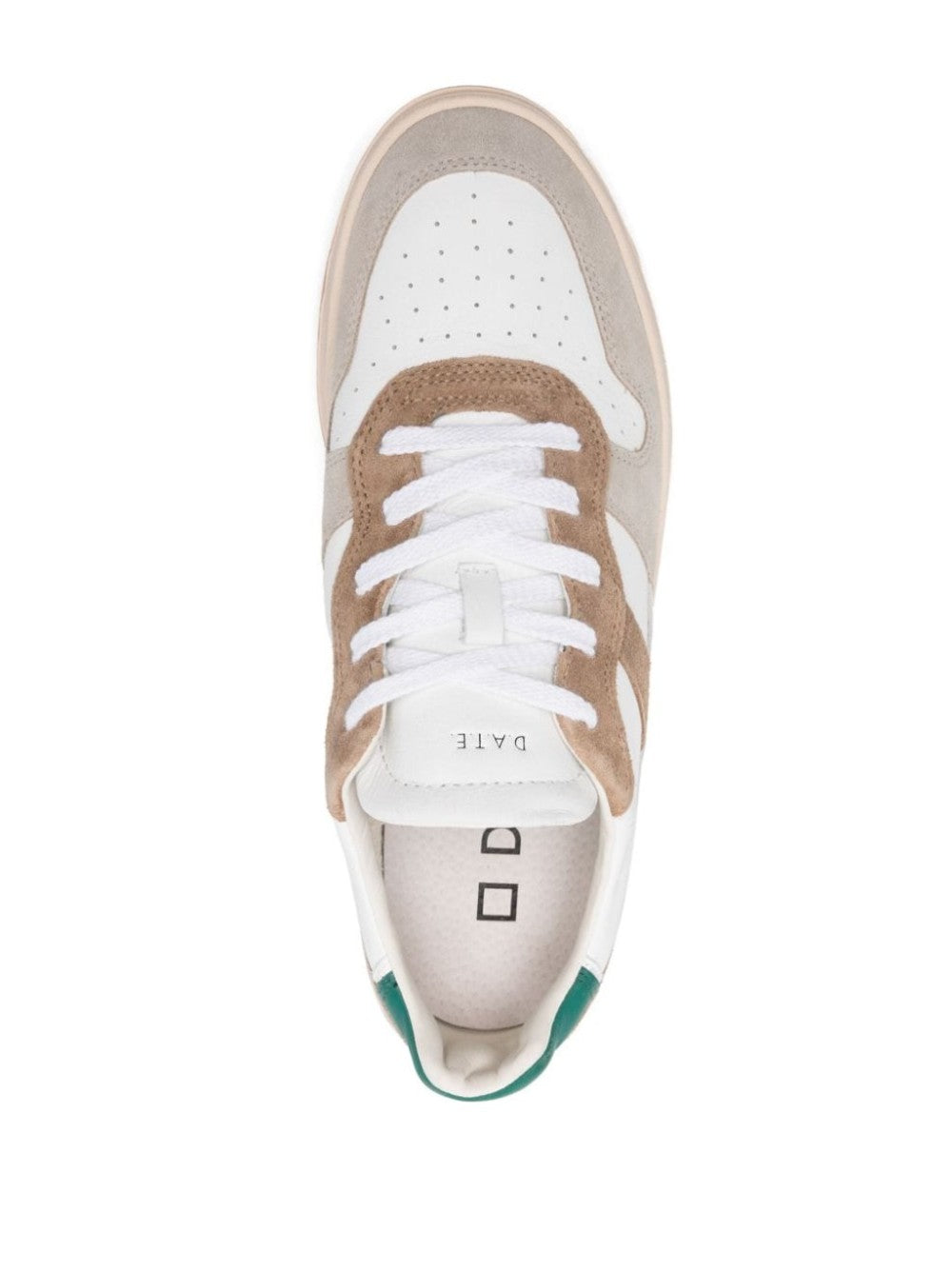 SNEAKER Bianco/verde D.a.t.e