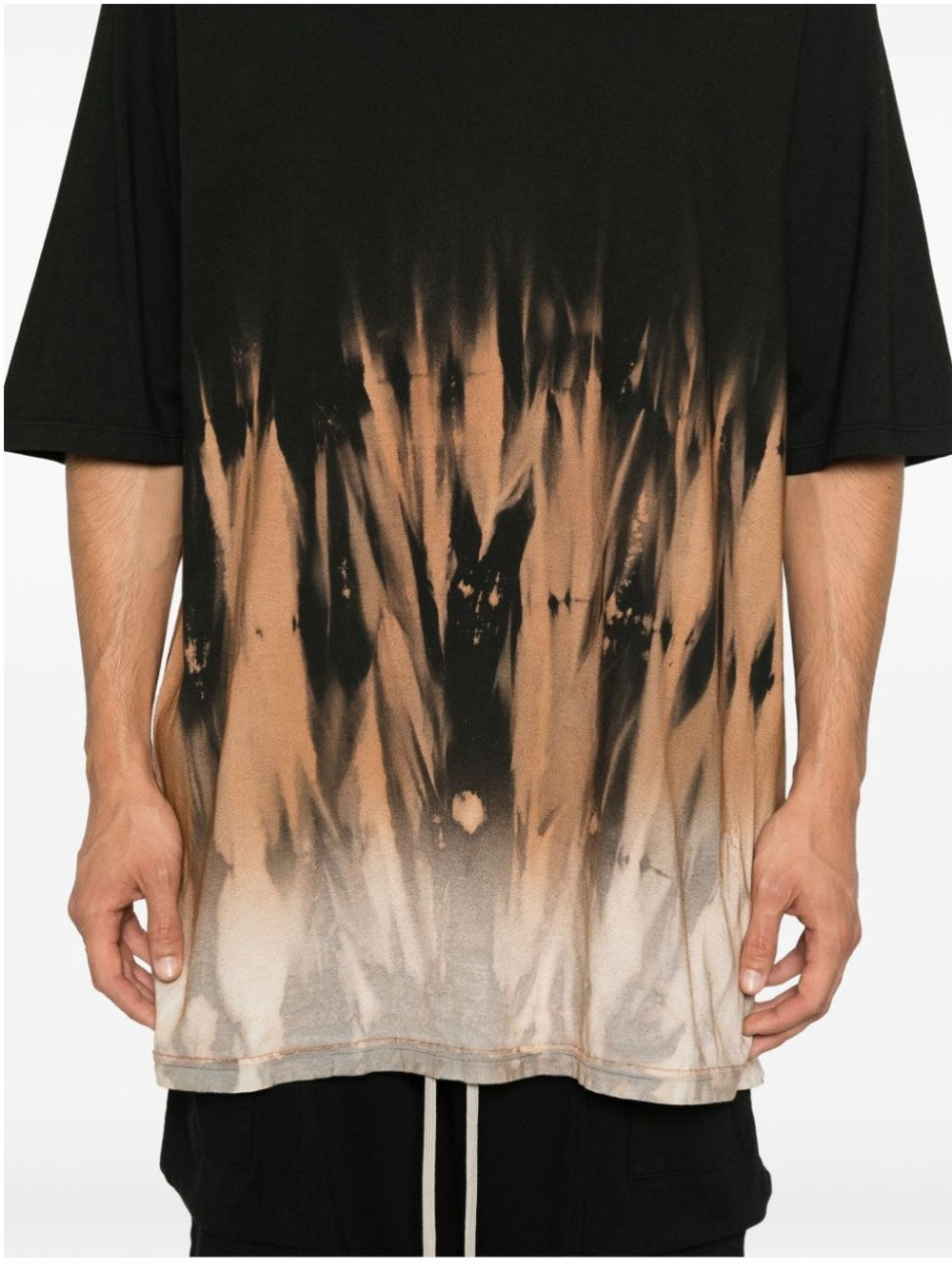 T-SHIRT Nero/marrone Drkshdw