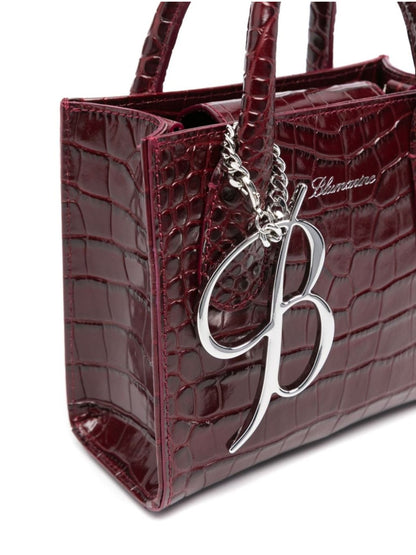 BORSA  Bordeaux Blumarine