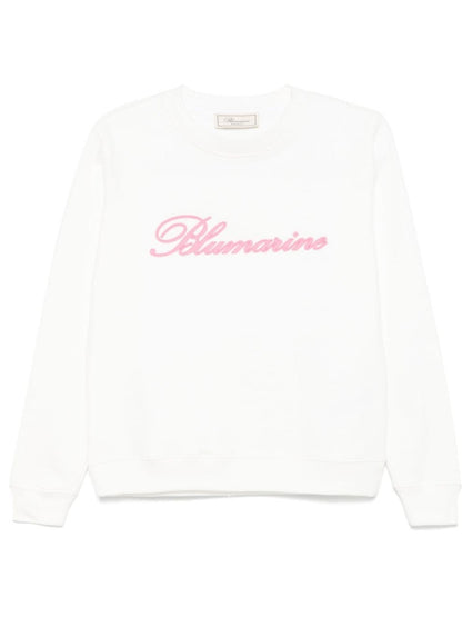 FELPA Bianco Blumarine