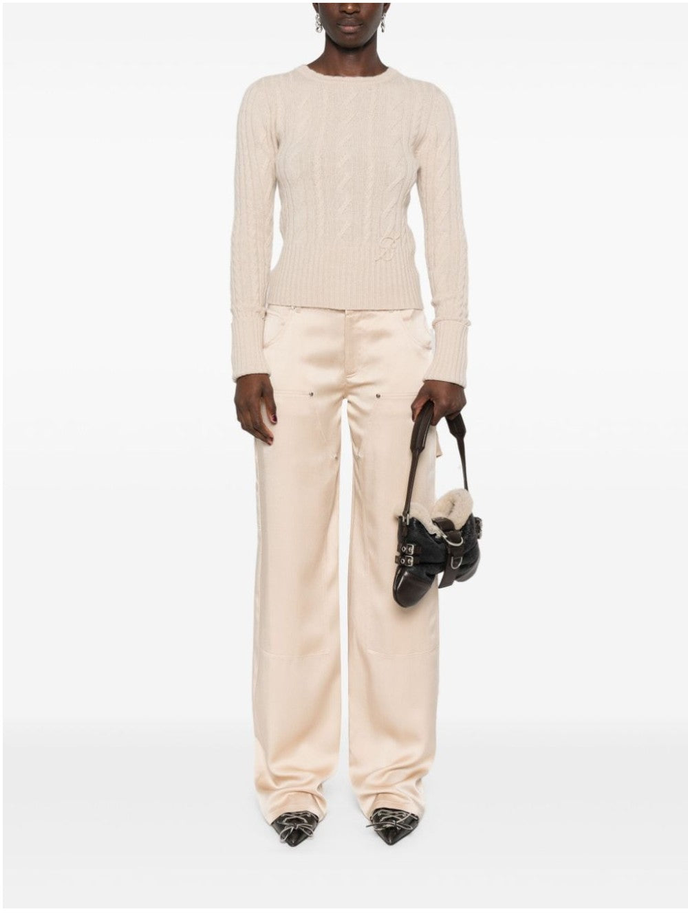 PANTALONE Beige Blumarine