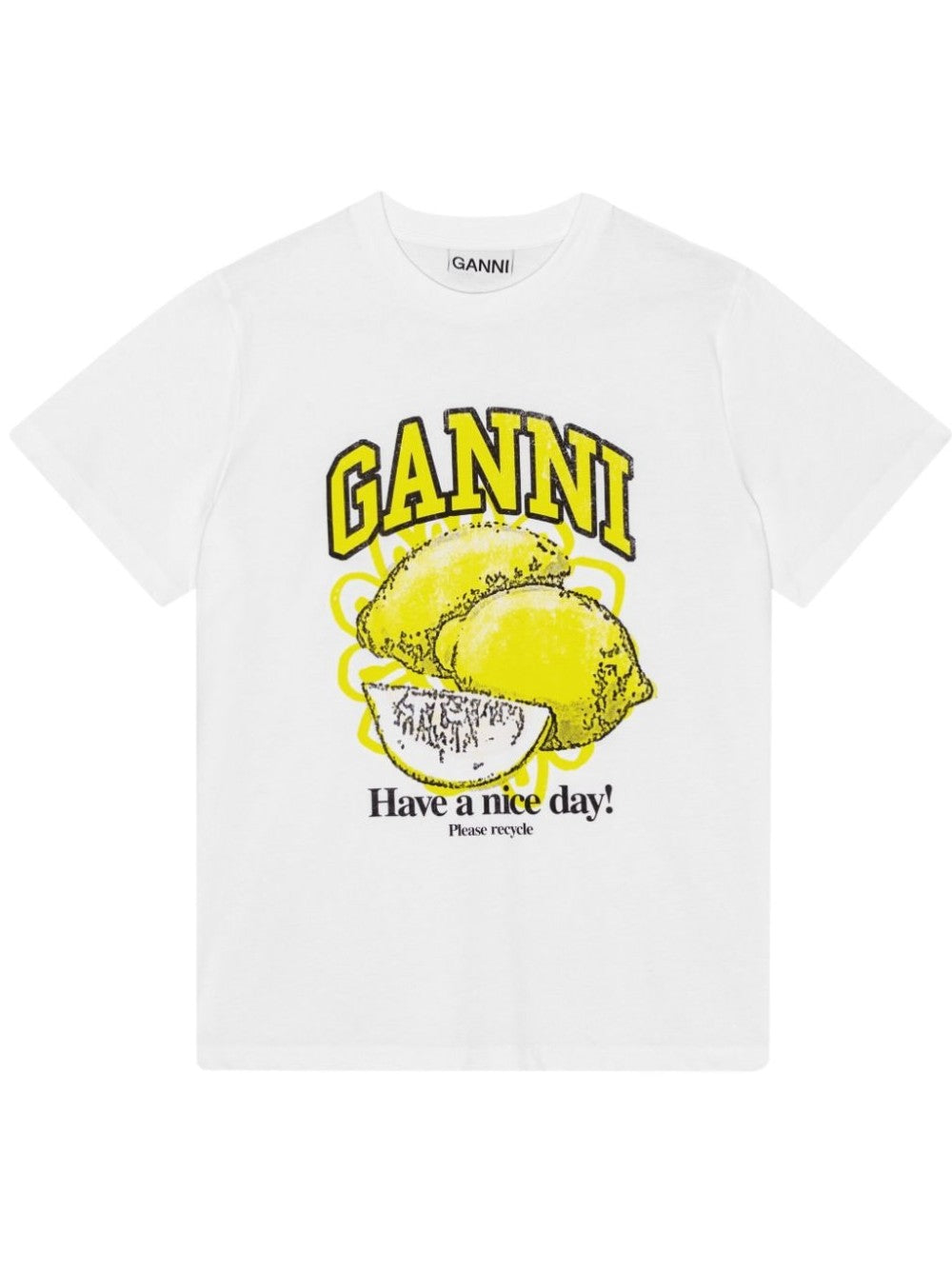 T-SHIRT Bianco Ganni