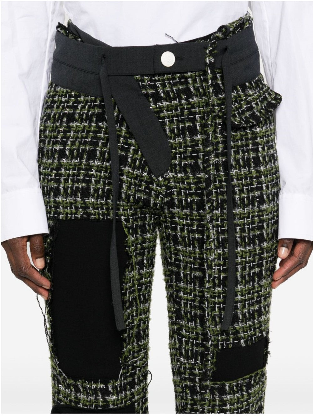 PANTALONE Verde/nero Ottolinger