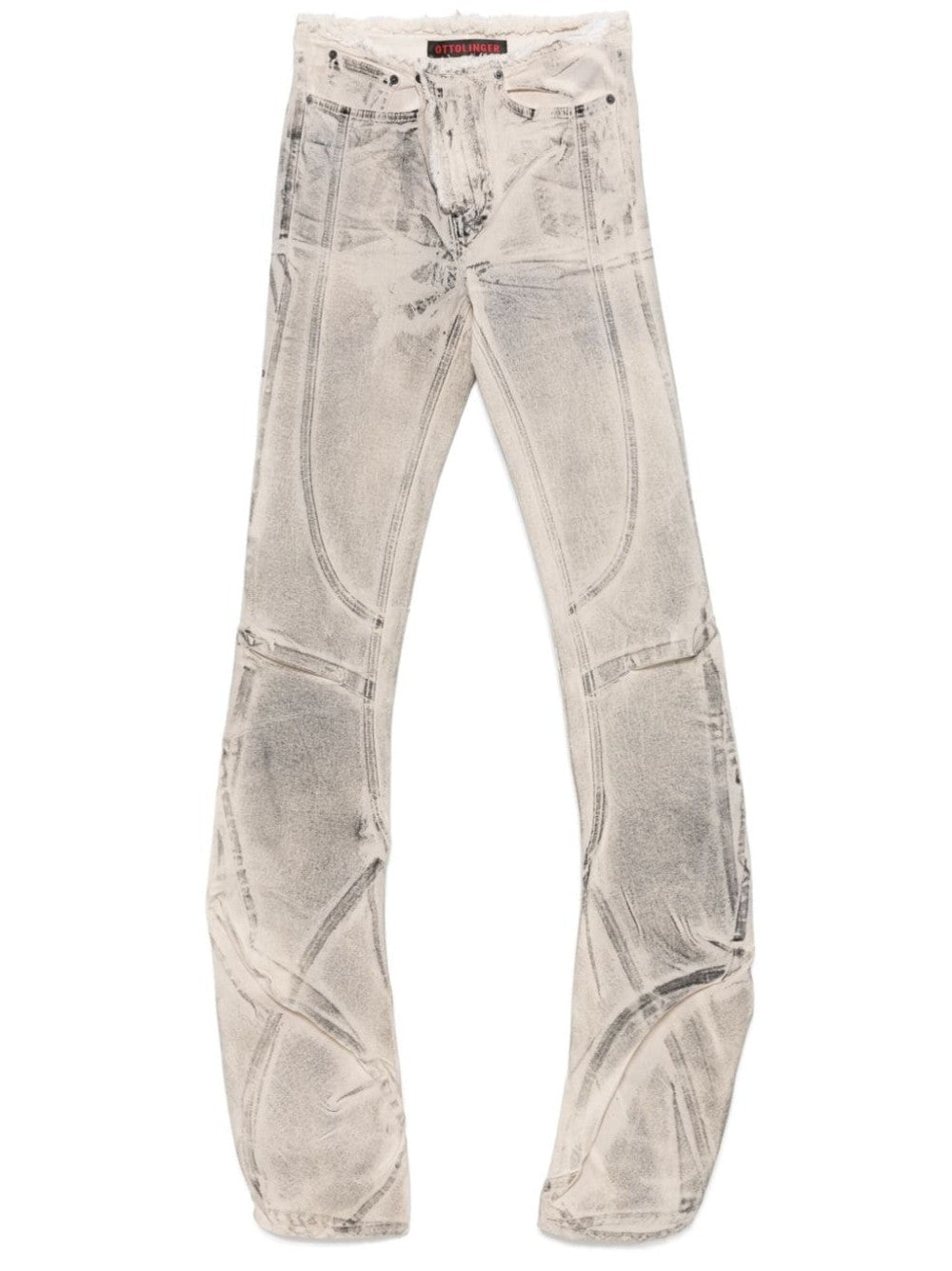 JEANS Crema/nero Ottolinger