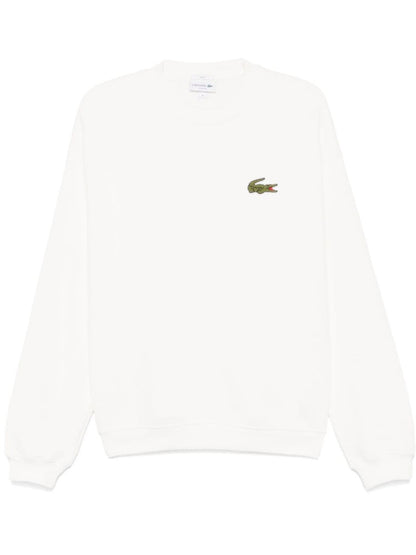 FELPA Bianco Lacoste