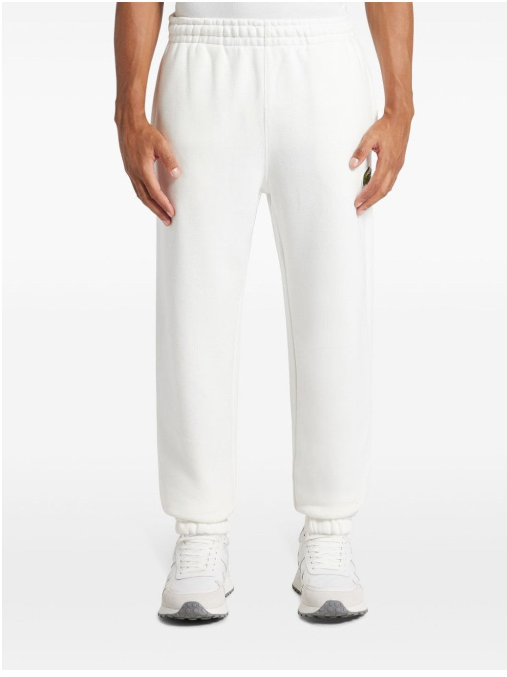 PANTALONE FELPA Bianco Lacoste