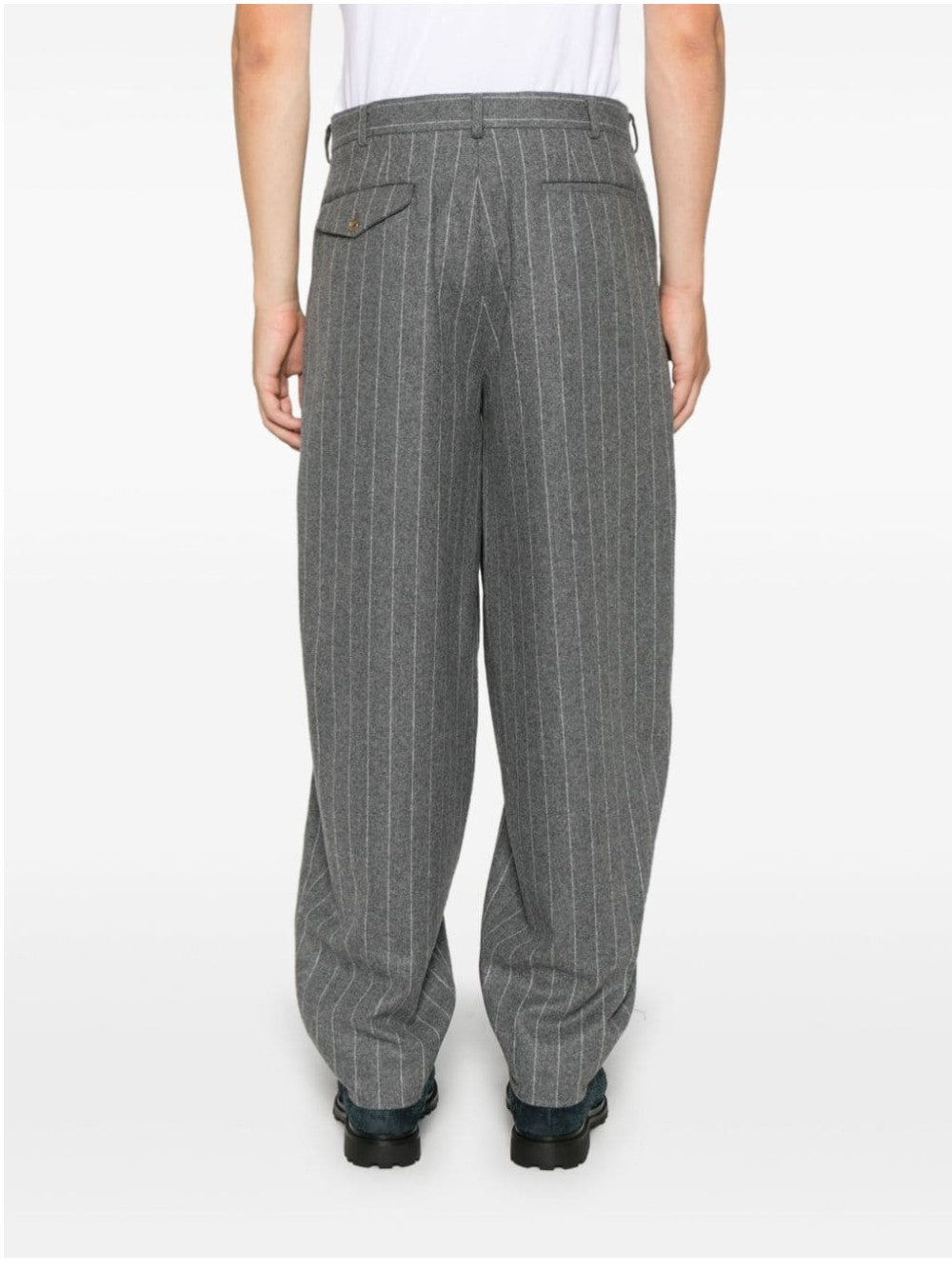 PANTALONE Grigio Comme Des Garcons Homme Plus