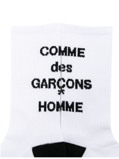 CALZINO Bianco Comme Des Garcons Homme