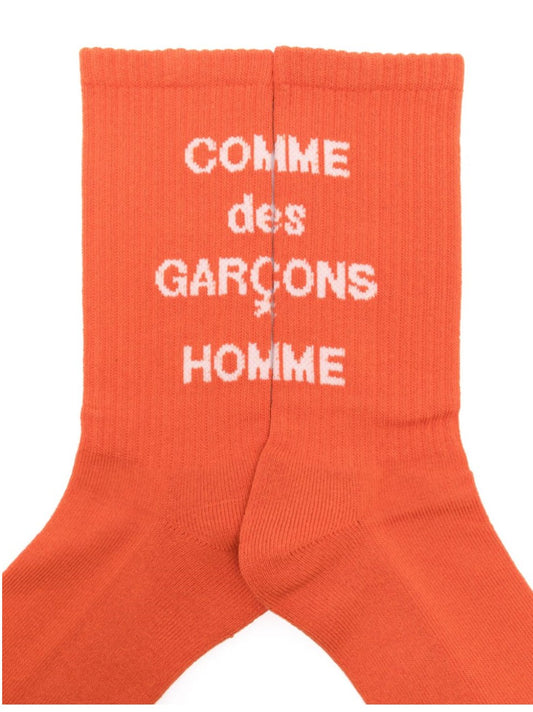 CALZINO Arancio Comme Des Garcons Homme