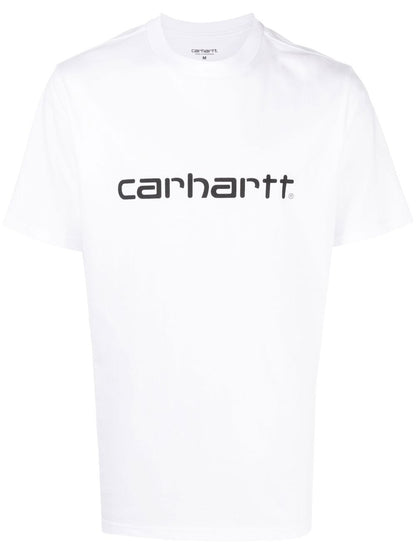 T-SHIRT Bianco/nero Carhartt