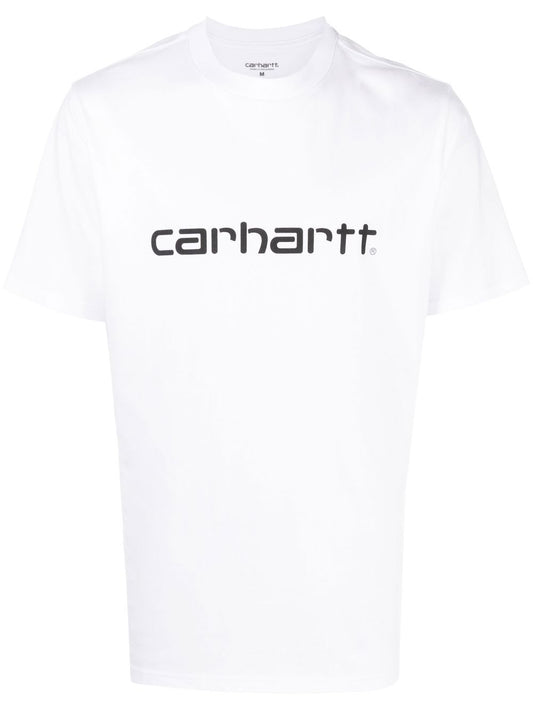 T-SHIRT Bianco/nero Carhartt