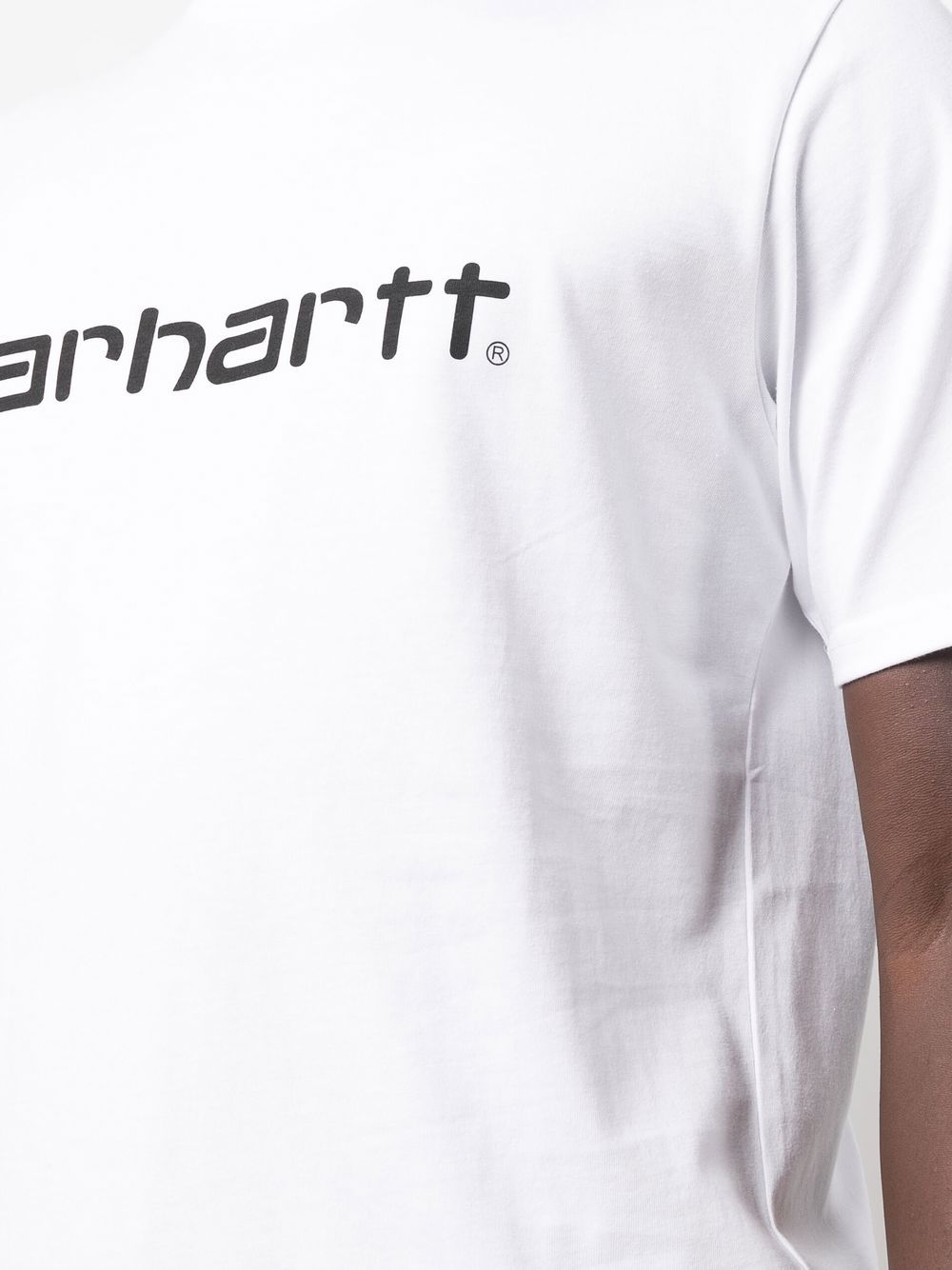 T-SHIRT Bianco/nero Carhartt