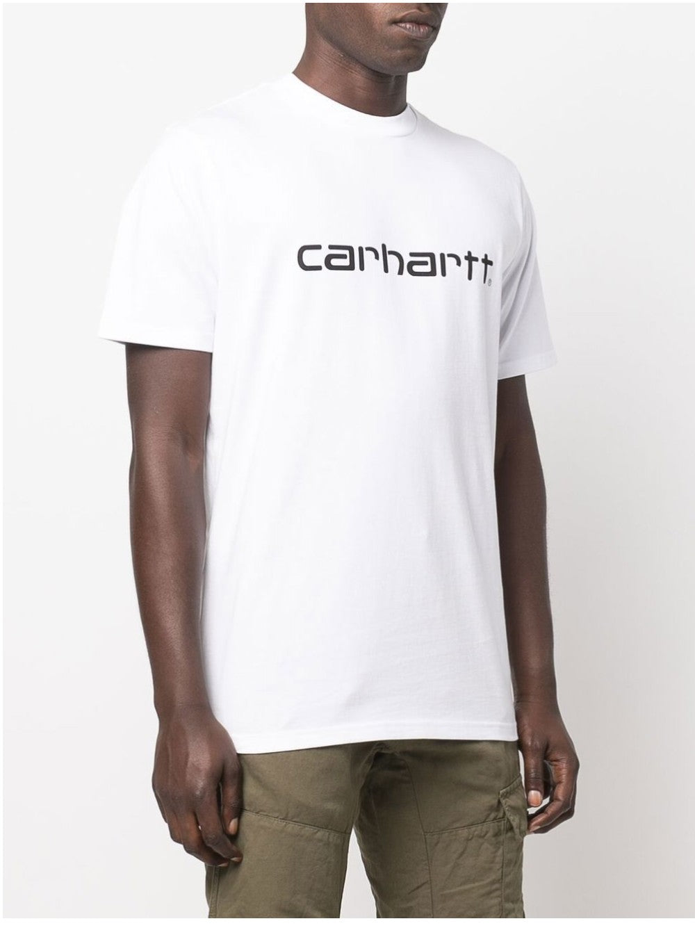 T-SHIRT Bianco/nero Carhartt