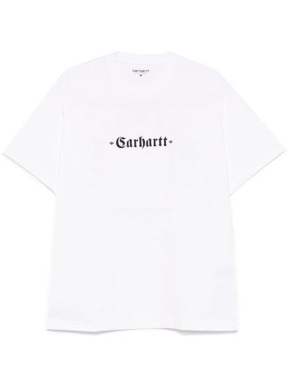 T-SHIRT Bianco/nero Carhartt