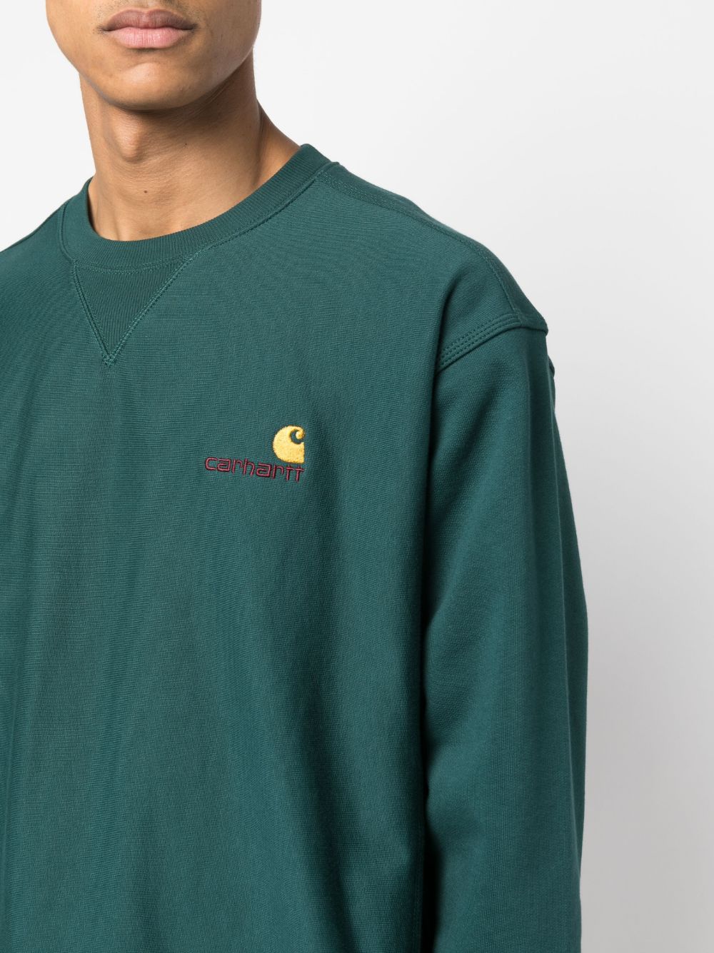 FELPA Verde Ottanio Carhartt