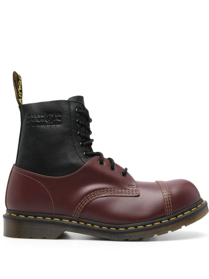 STIVALETTO Nero/bordeaux Mm6