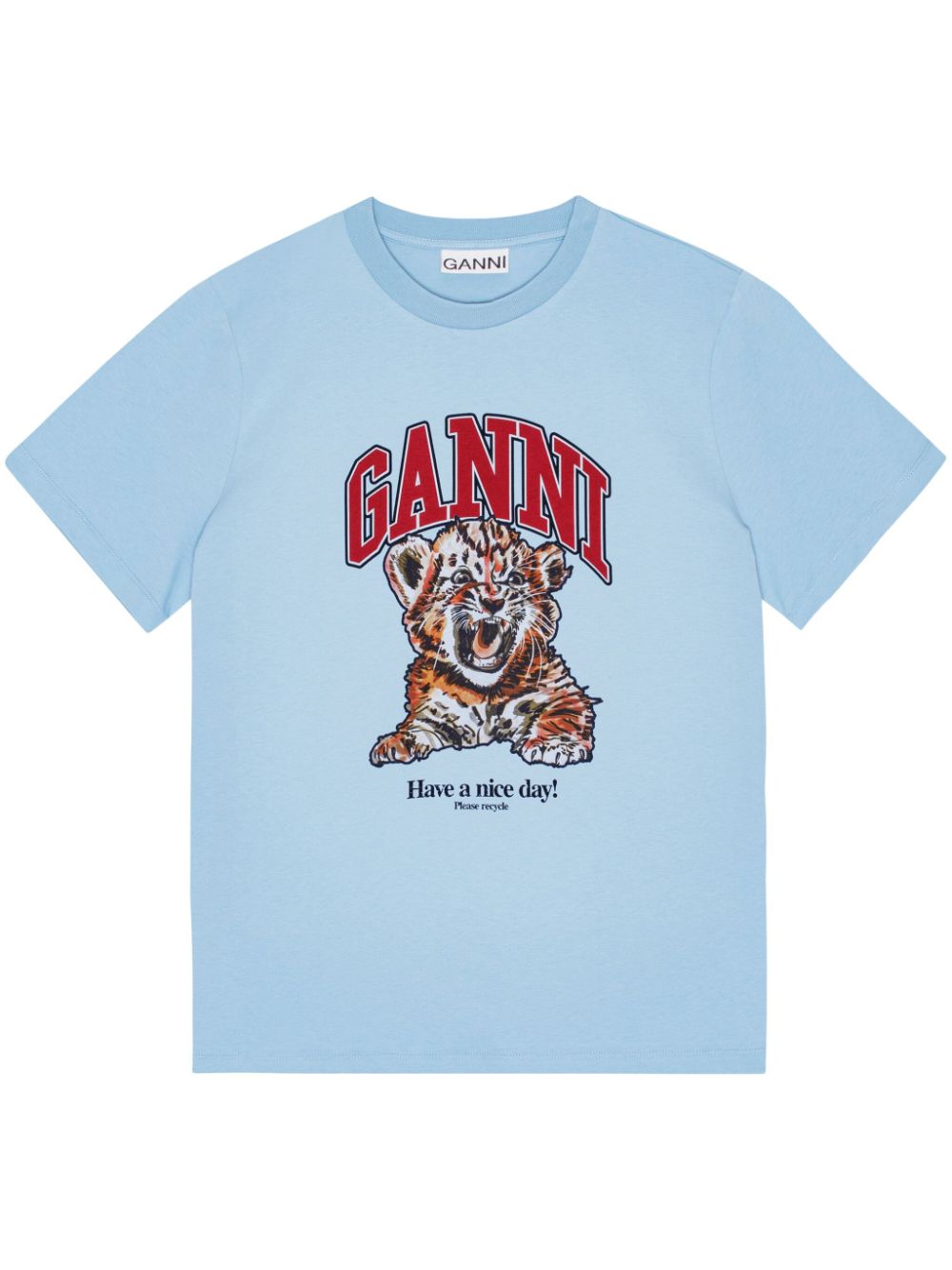 GANNI -   CON STAMPA T-shirt