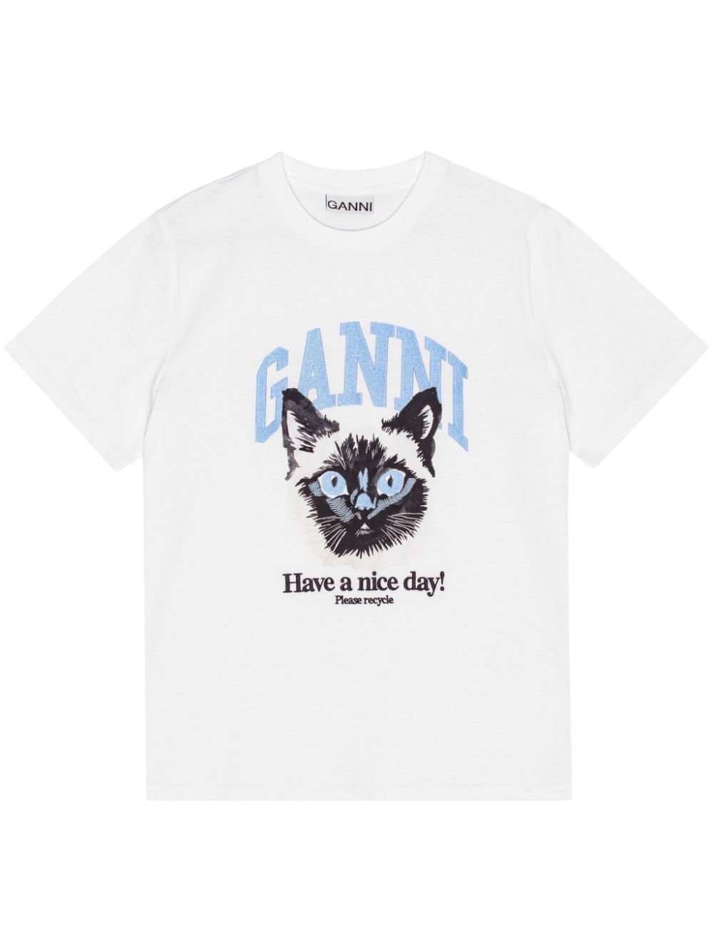 GANNI -   CON STAMPA T-shirt