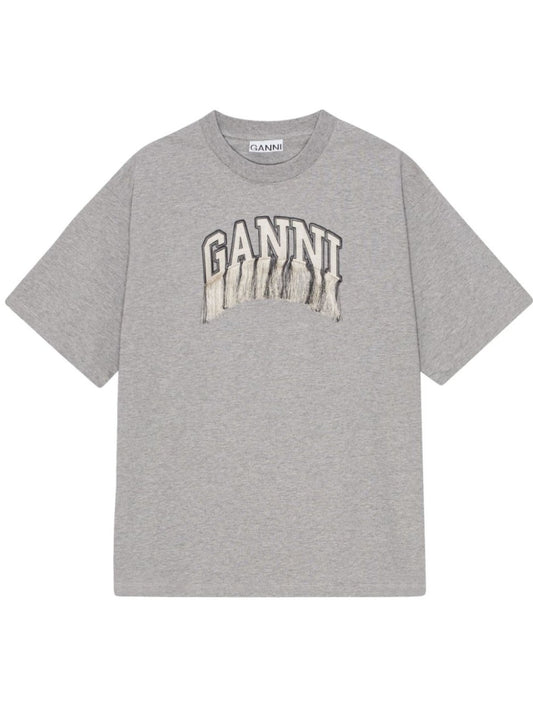 T-SHIRT Grigio Ganni