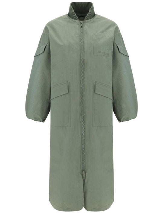 CAPPOTTO Verde Militare Ganni