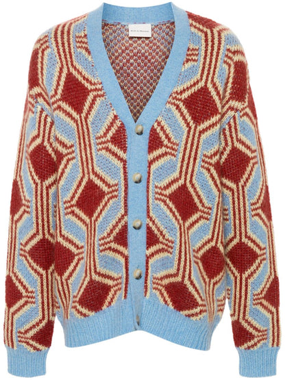 CARDIGAN Bordeaux Drole De Monsieur