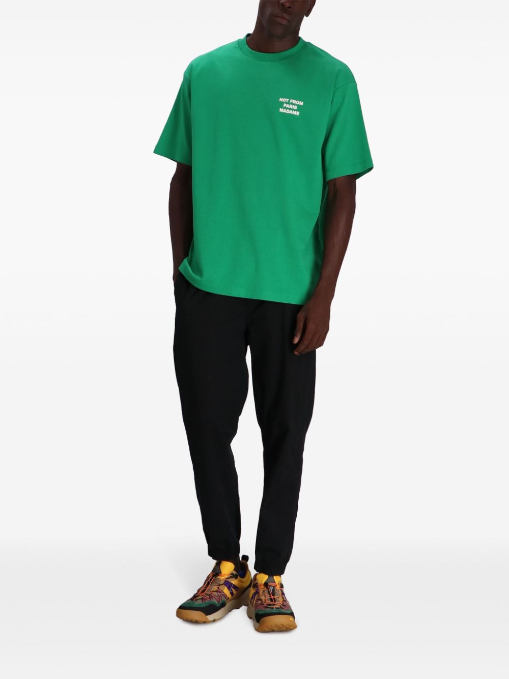 T-SHIRT Verde Drole De Monsieur