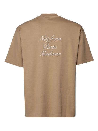 T-SHIRT Beige Drole De Monsieur