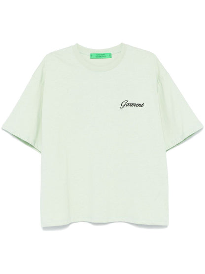 T-SHIRT Verde Menta Garment Workshop