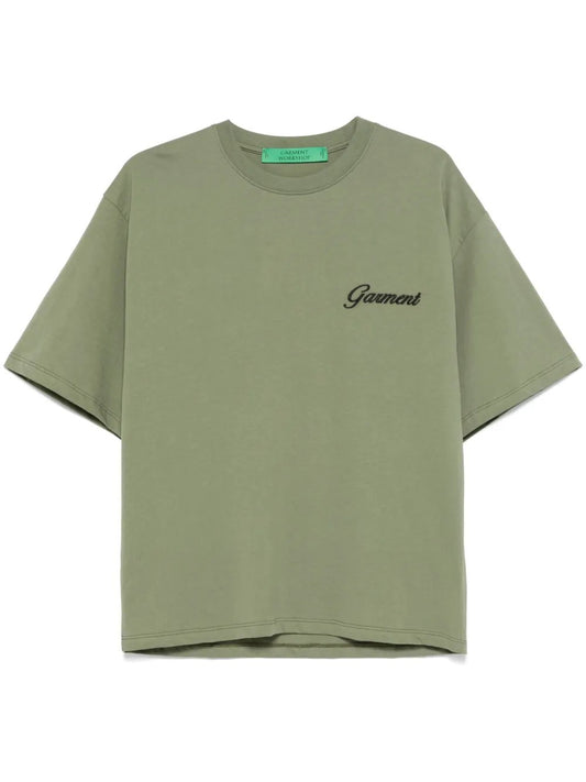 T-SHIRT Verde Militare Garment Workshop