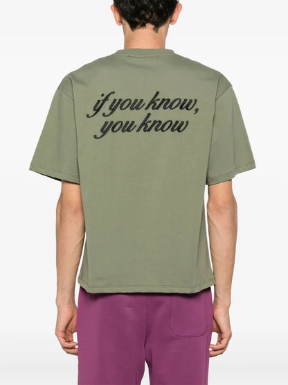 T-SHIRT Verde Militare Garment Workshop