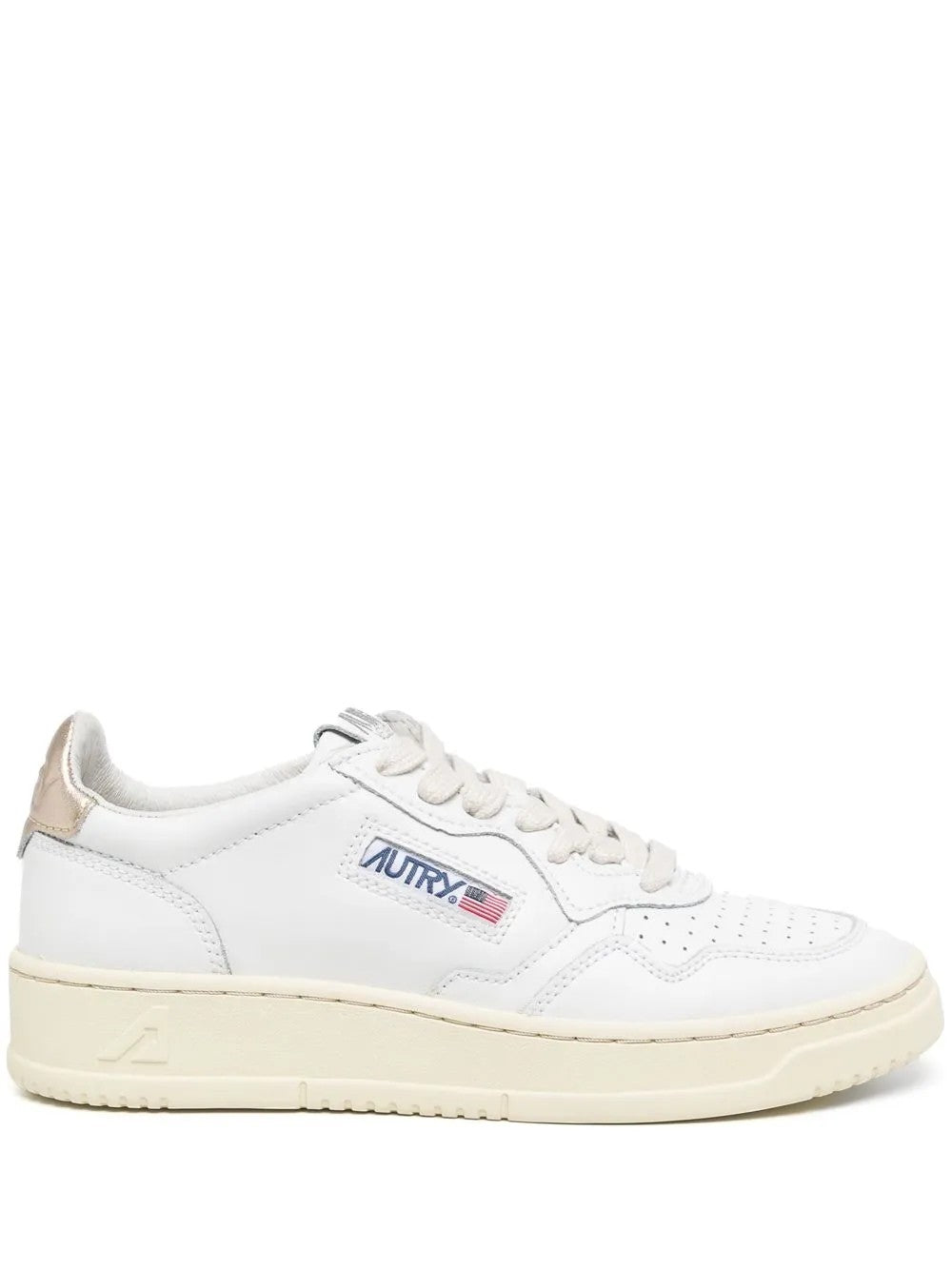 SNEAKER Bianco/oro Autry