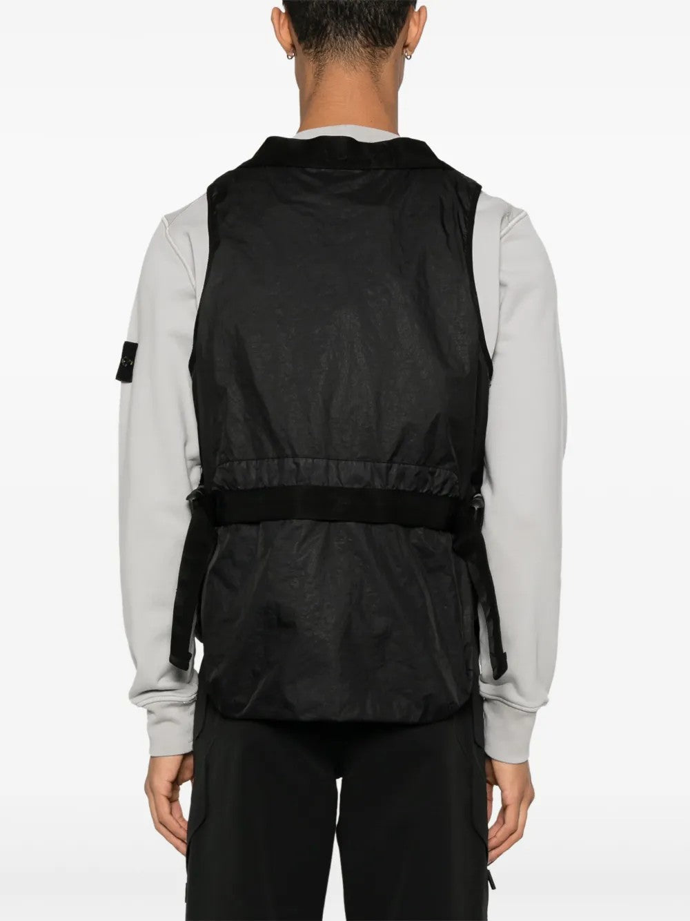 GILET Nero Stone Island