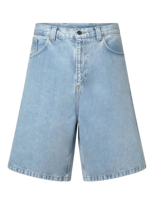CARHARTT - BRANDON SHORT 100% COTTON 'SMITH' DENIM  Bermuda