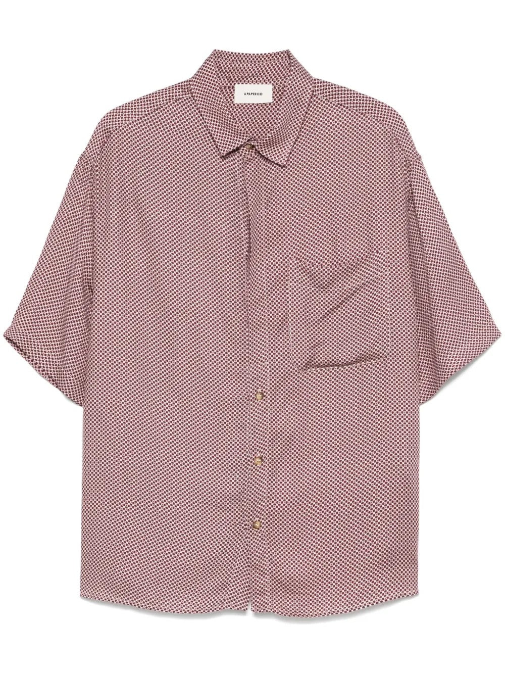 CAMICIA Bordeaux A Paper Kid