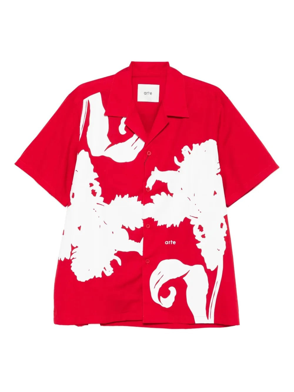 CAMICIA Rosso Arte