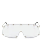 OCCHIALE DA SOLE Argento Rick Owens