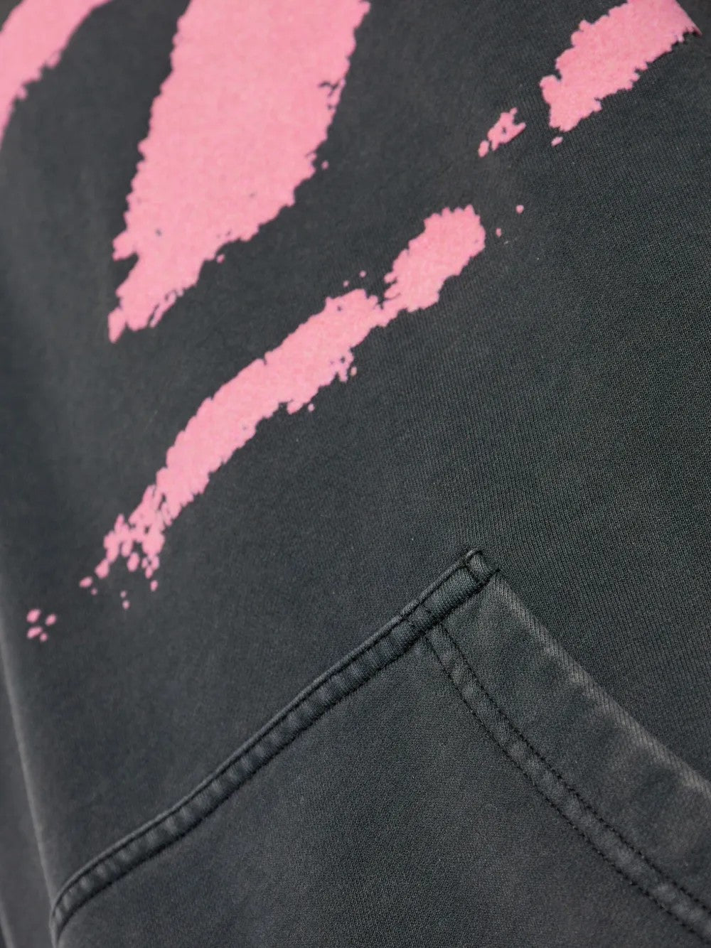 FELPA Nero/rosa Diesel