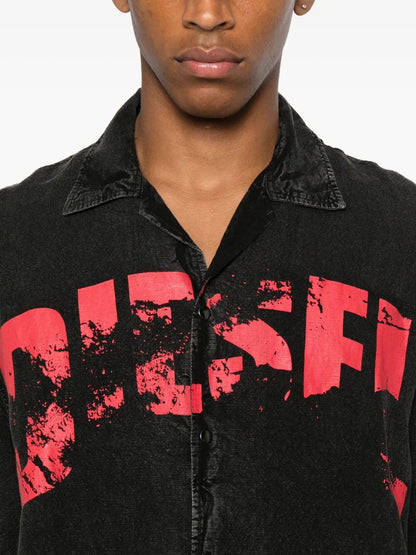 CAMICIA Nero/rosso Diesel