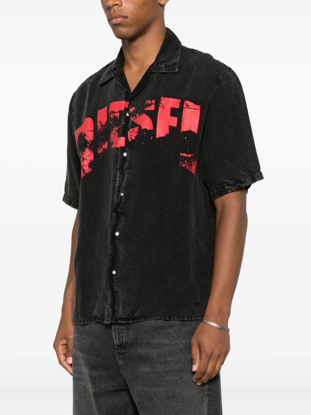 CAMICIA Nero/rosso Diesel