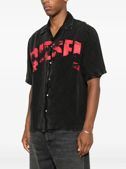 CAMICIA Nero/rosso Diesel
