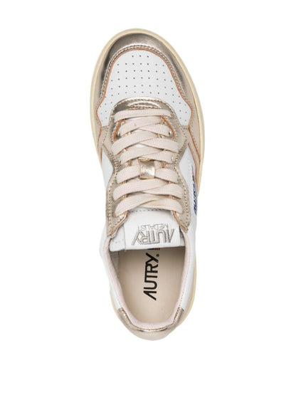 SNEAKER Bianco/oro Autry