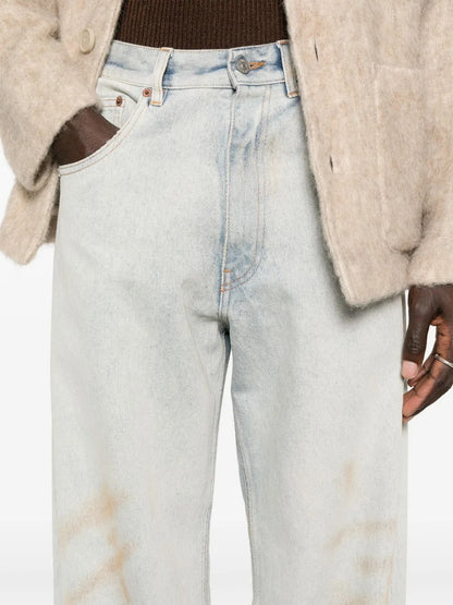 JEANS Crema Mm6