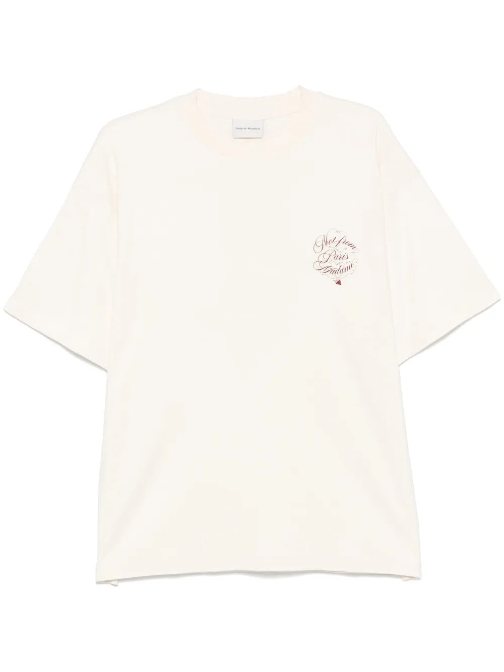 T-SHIRT Crema Drole De Monsieur