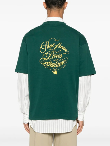 T-SHIRT Verde Bosco Drole De Monsieur