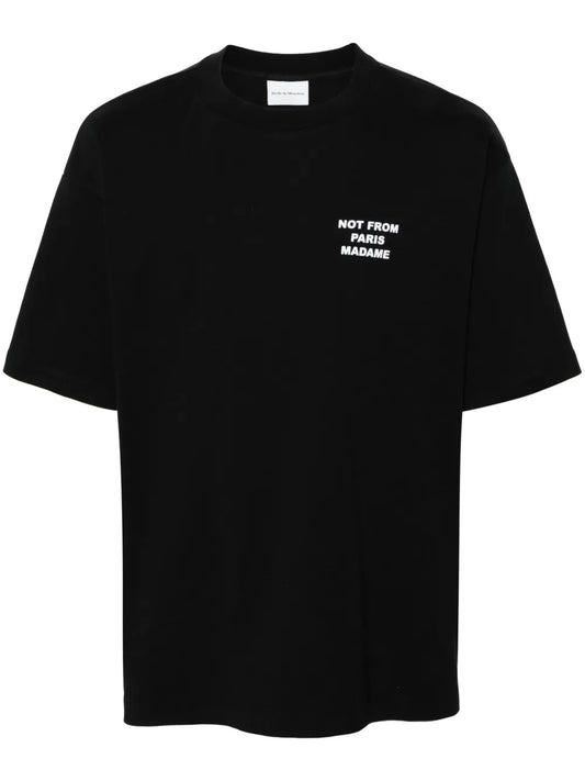 T-SHIRT Nero Drole De Monsieur