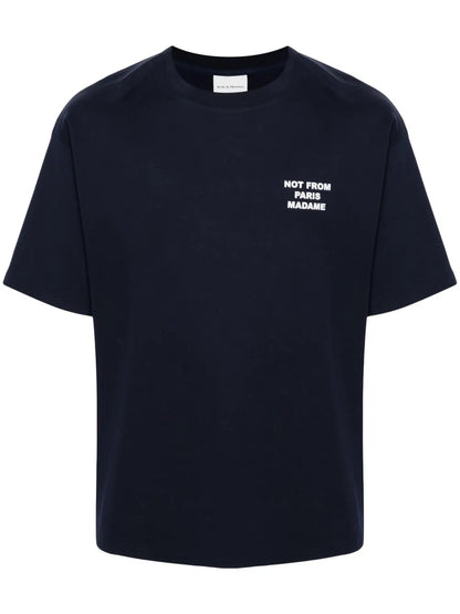 T-SHIRT Blu Drole De Monsieur