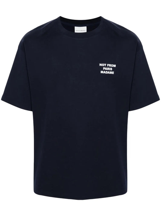 T-SHIRT Blu Drole De Monsieur