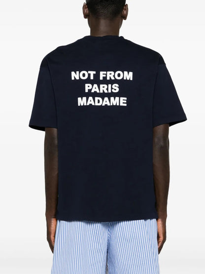 T-SHIRT Blu Drole De Monsieur