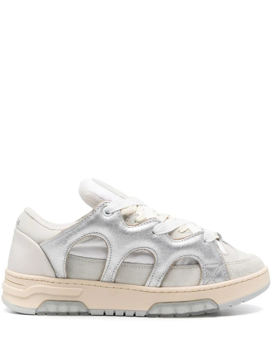 SANTHA - SANTHA 1 LAMINETD SILVER  Sneaker