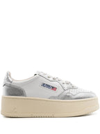 SNEAKER Bianco/argento Autry